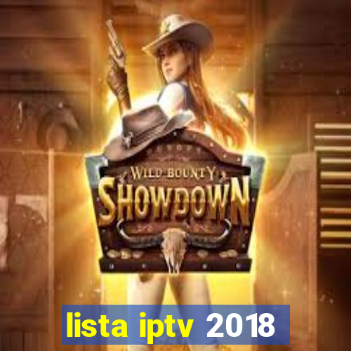 lista iptv 2018